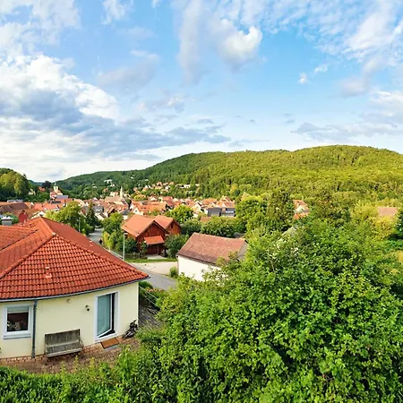 펜션 Casa-philipp, Mediterrane, Lichtdurchflutete, Stilvolle Ruhe-oase, Ebenerdig, Mit Garten, Terrasse, Grill Und Sauna Im Naturparadies Fraenkische Schweiz Unterleinleiter